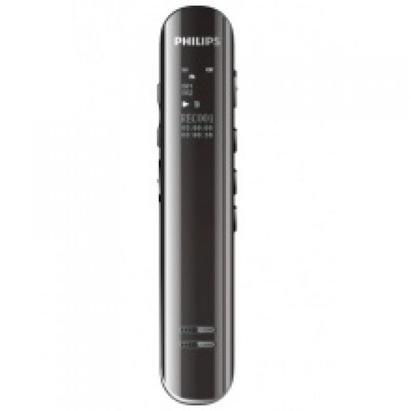 飞利浦（PHILIPS）VTR5200 8GB 会议采访 双麦克风数码录音笔 锖色