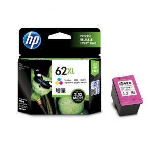 HP一体式墨盒HP62XL彩色大容...