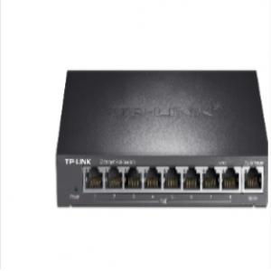 普联TP-LINK SF1009P 9口百兆8口POE非网管PoE交换设备