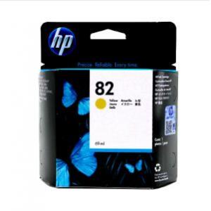 惠普（HP） C4913A 原装 82号黄色墨盒 适用于-HP DesignJet 500/510/800