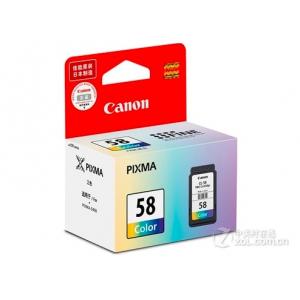 佳能（Canon）CL-58彩色墨...