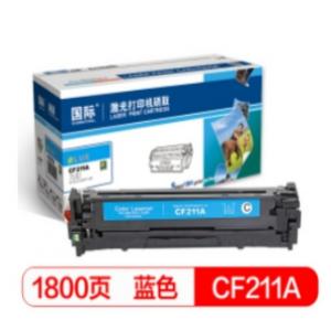 国际 CF211A 蓝色硒鼓（适用...